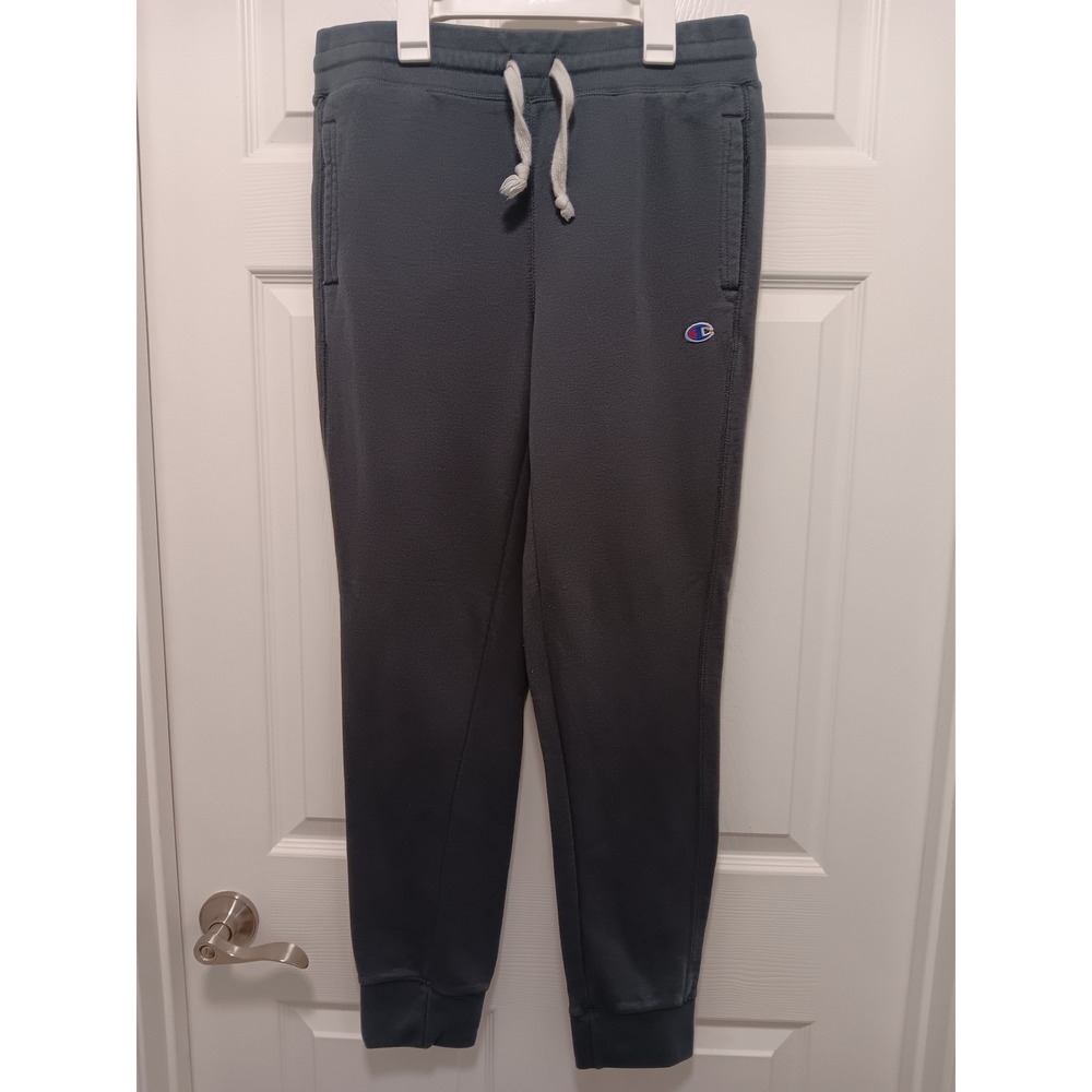 Champion Mens Jogger Sweatpants Medium Dark‎ Gray Cotton Blend 1298163 RN15763